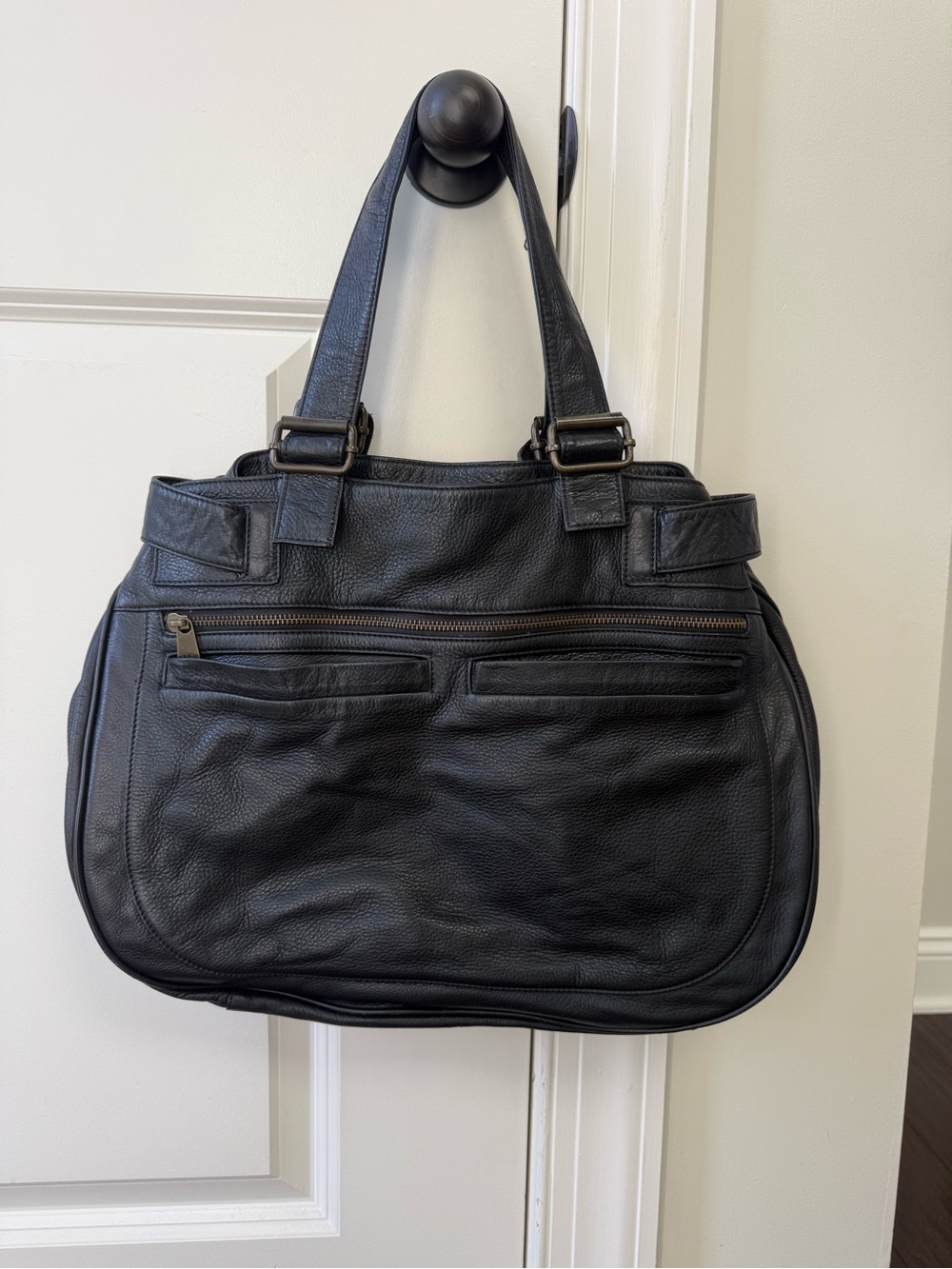 Marc Jacobs Black Leather Shoulder Bag